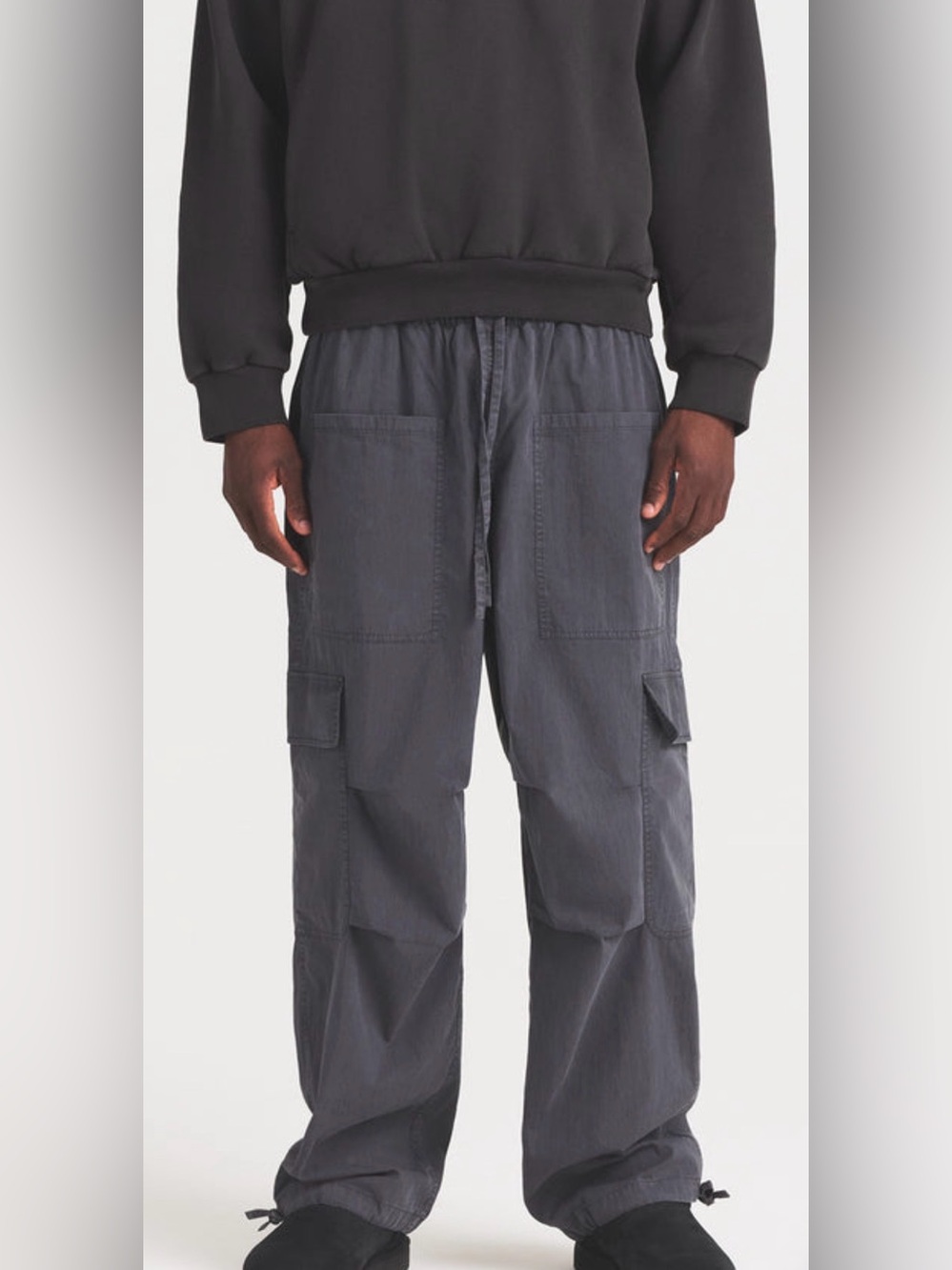 SKIMS NWT Men's Woven Cargo Pant